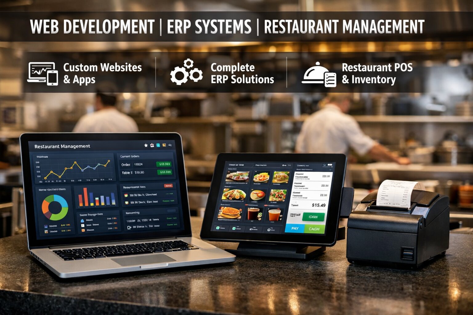 ERP CRM CCTV IT Company Oman Rapid Technology Wings